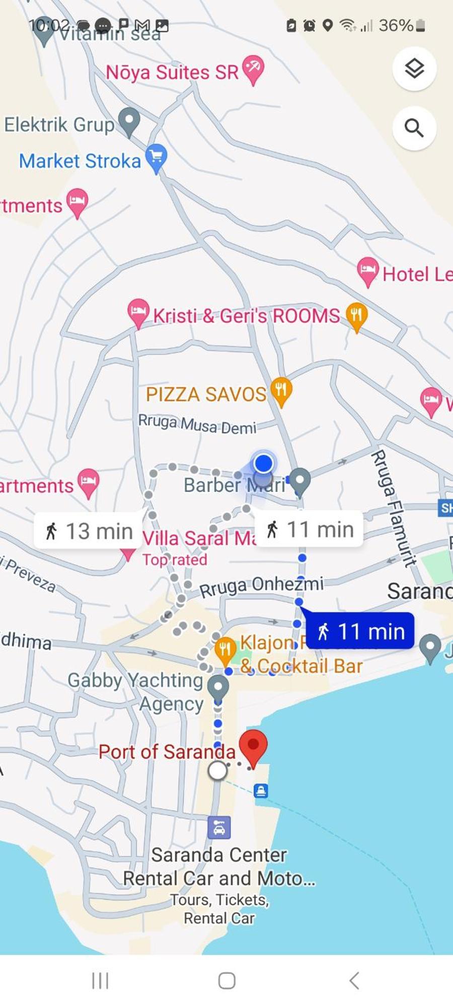 Kristo Apartament, Saranda
