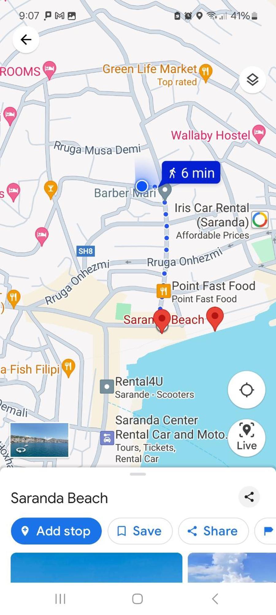 Kristo Apartament, Apartament